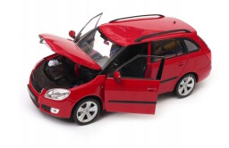 Welly Škoda Fabia Combi II (2009) 1:24 Červená